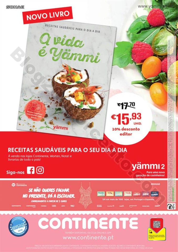 Antevisão Folheto CONTINENTE Especial dia da mãe