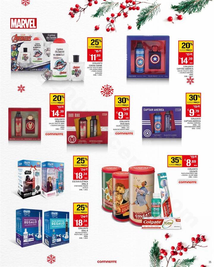 Natal em beleza CONTINENTE 29 outubro a 15 novembr