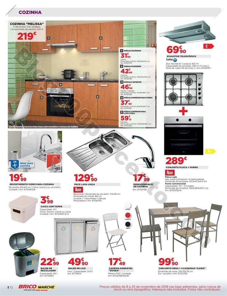 Antevisão Folheto BRICOMARCHÉ Promoções de 8 a