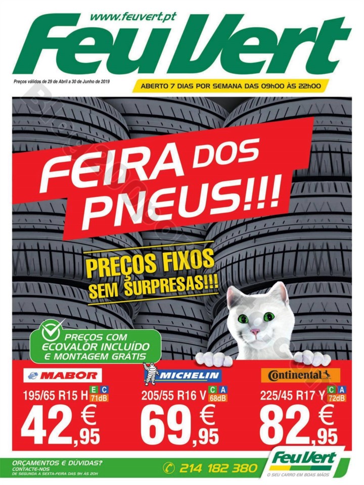 Antevisão Folheto FEU VERT Promoções de 29 abri