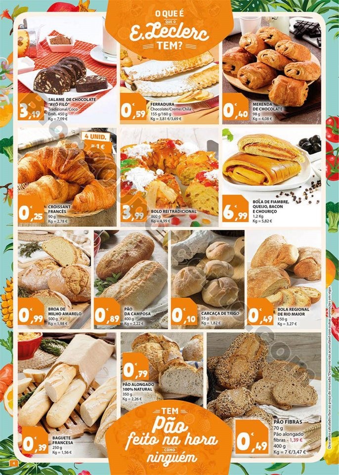 Antevisão Folheto E-LECLERC Promoções de 13 a 1