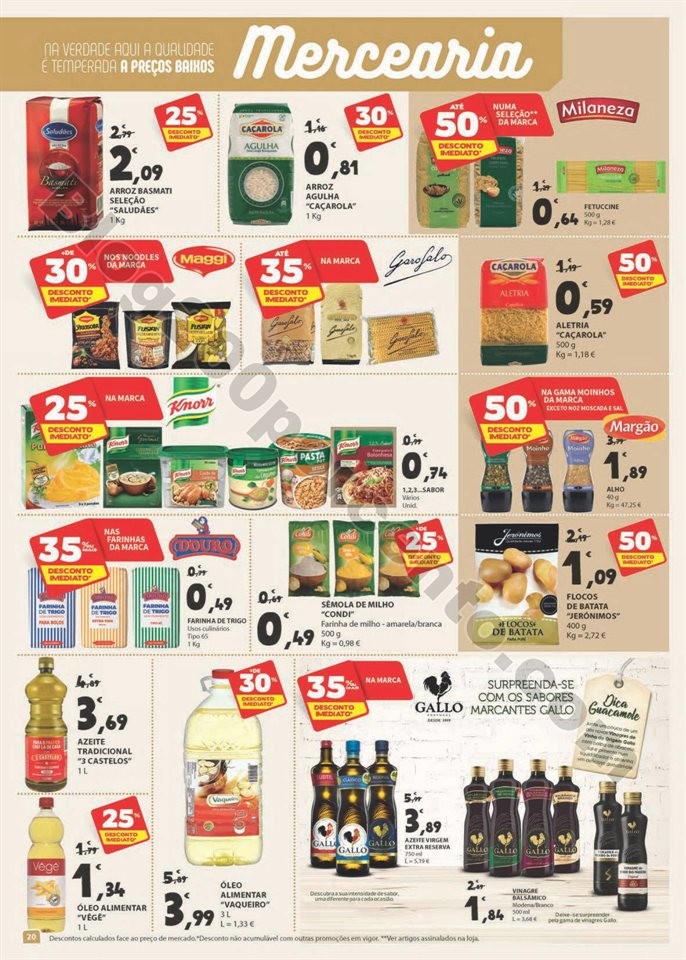 Antevisão Folheto E-LECLERC Promoções de 20 a 2