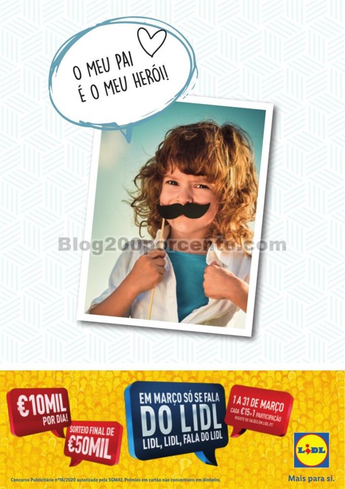 Antevisão Folheto LIDL Dia do Pai Promoções de 