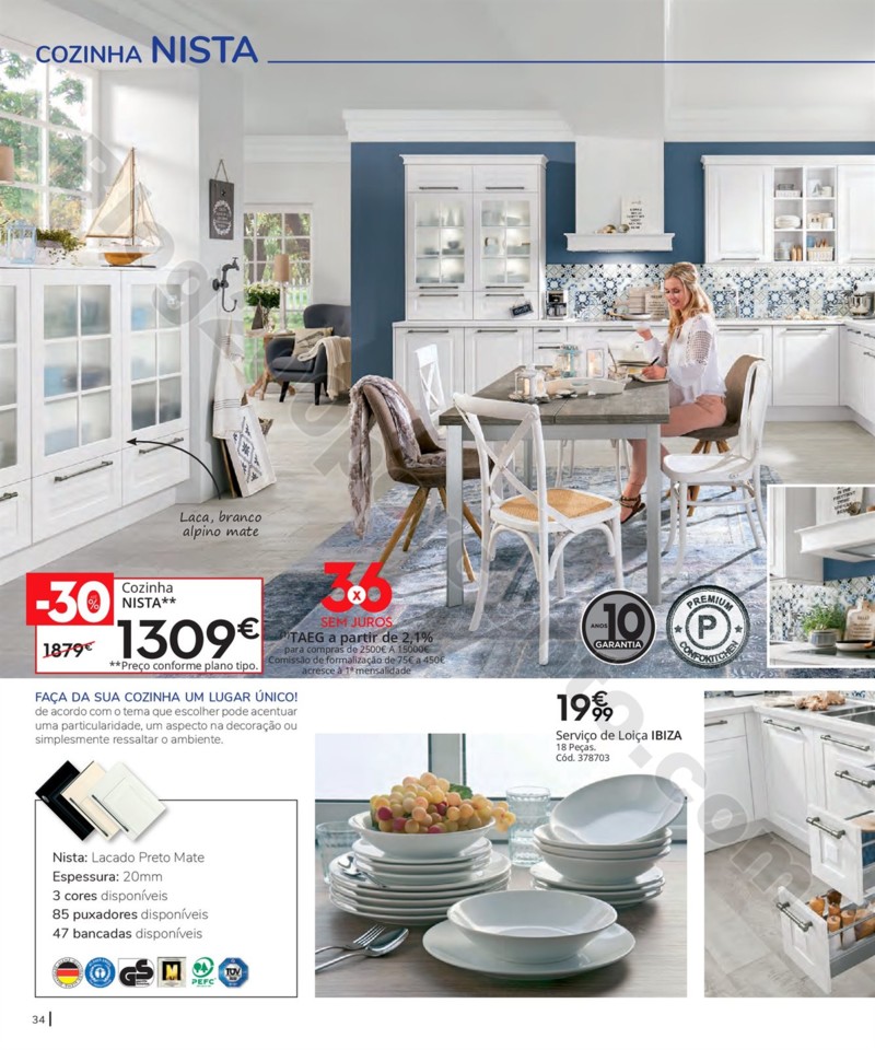 Antevisão Folheto CONFORAMA Cozinhas promoções 