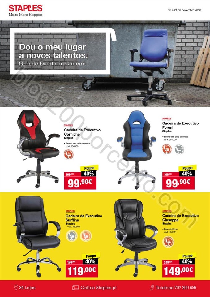 Antevisão Folheto STAPLES Promoções de 10 a 24 