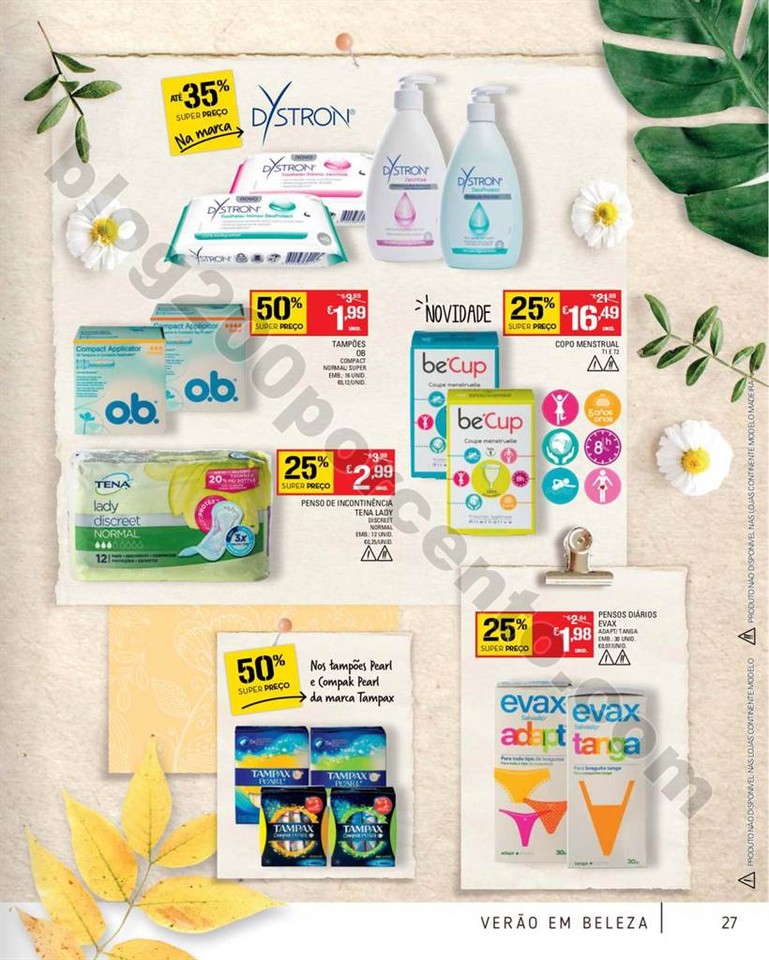 Antevisão Folheto CONTINENTE Extra verão promoç