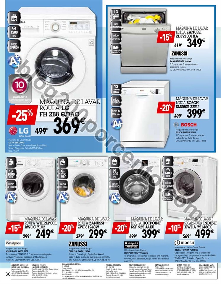 Antevisão Folheto CONFORAMA Nacional promoções 