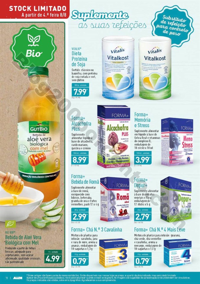 Antevisão Folheto ALDI Promoções a partir de 8 