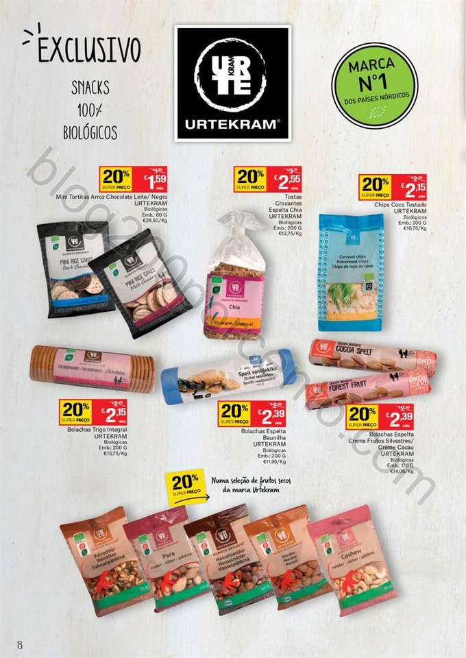 Novo Folheto CONTINENTE Bio &amp; Saudável promoçõe