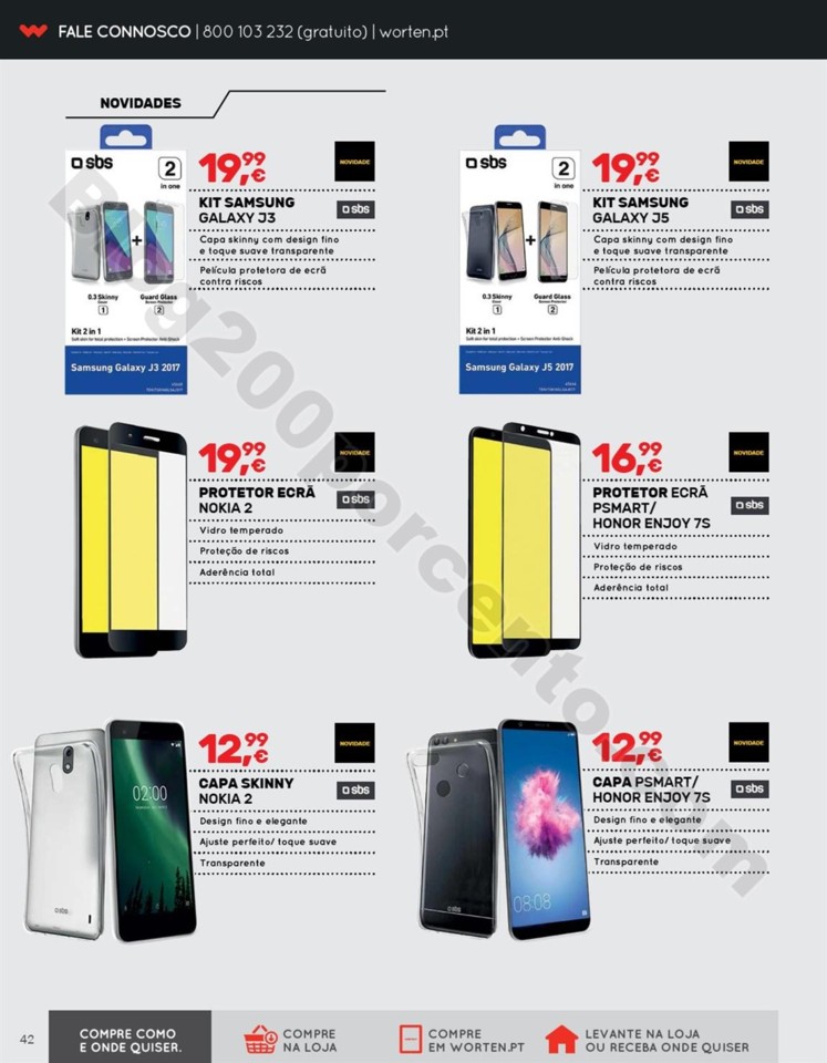 Antevisão Folheto WORTEN Mobile Promoções de 15