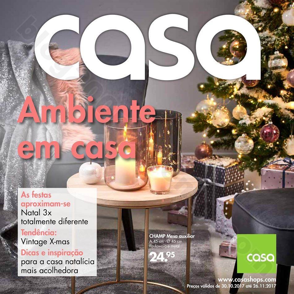Antevisão Folheto CASA Natal promoções de 30 ou