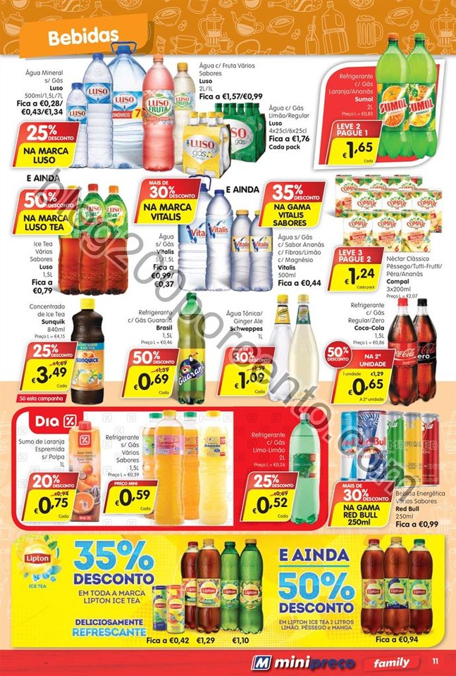 Antevisão Folheto MINIPREÇO Family de 4 a 10 ago