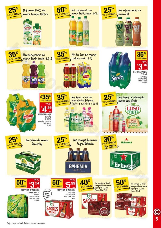 Antevisão folheto CONTINENTE Grandes Marcas 3 out