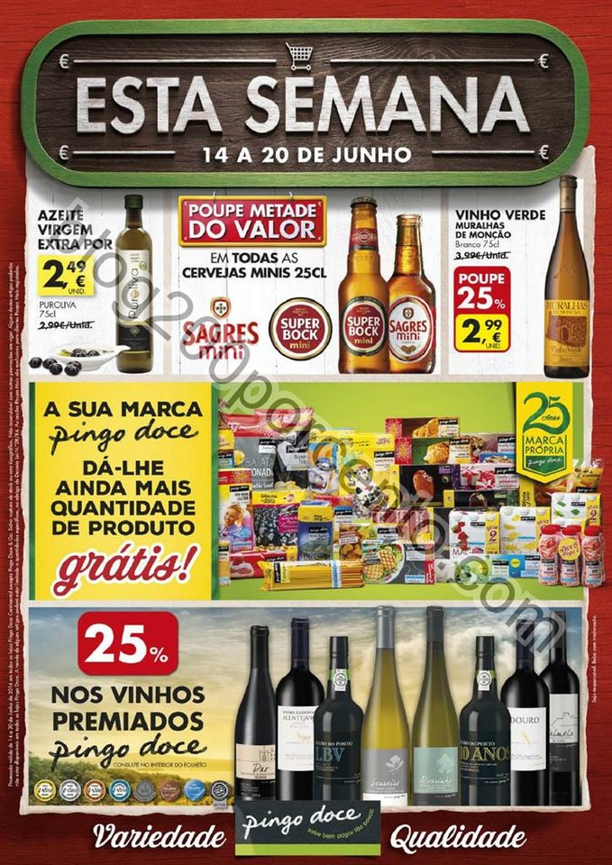 Antevisão Folheto PINGO DOCE Super de 14 a 20 jun