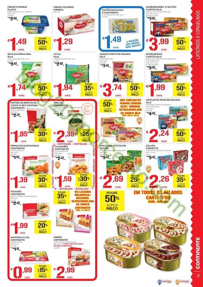Antevisão Folheto CONTINENTE Promoções de 1 a 7