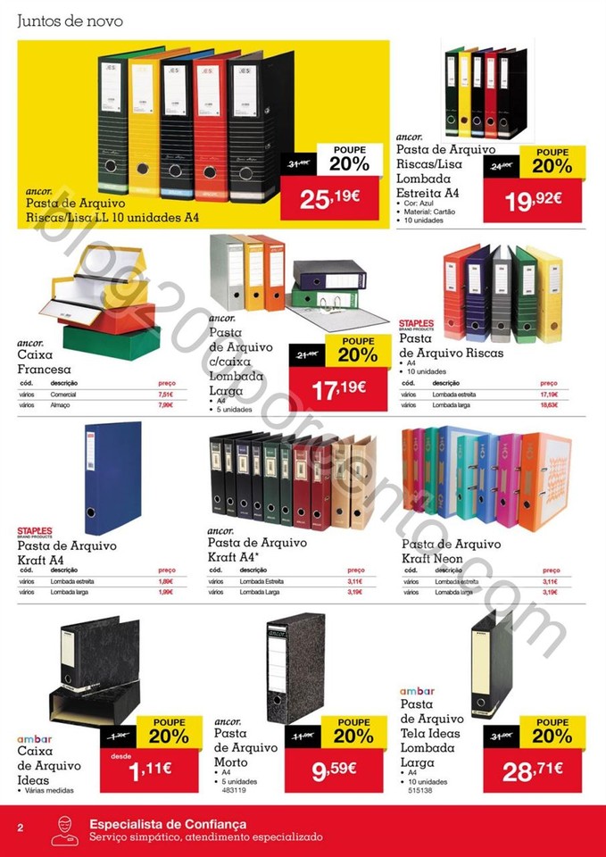 Antevisão Folheto STAPLES Promoções de 29 dezem