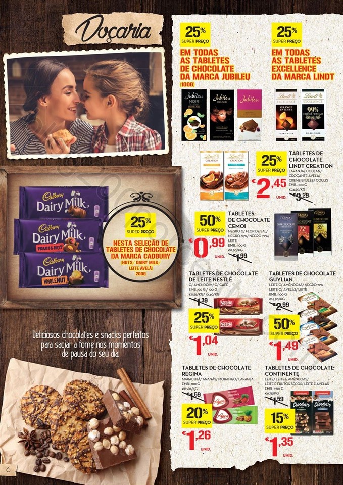 Antevisão Folheto CONTINENTE Doces Promoções de