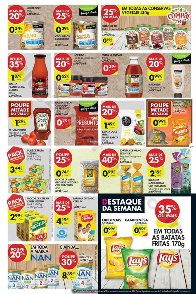 Antevisão Folheto PINGO DOCE Promoções de 20 a 