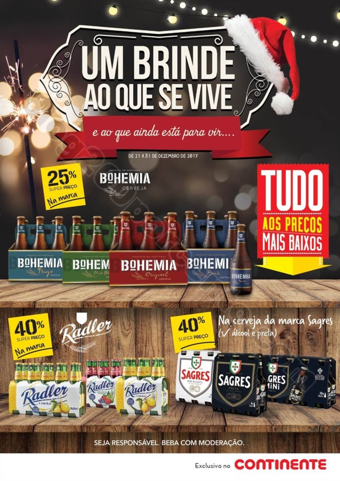 Antevisão Folheto CONTINENTE Extra Cervejas promo