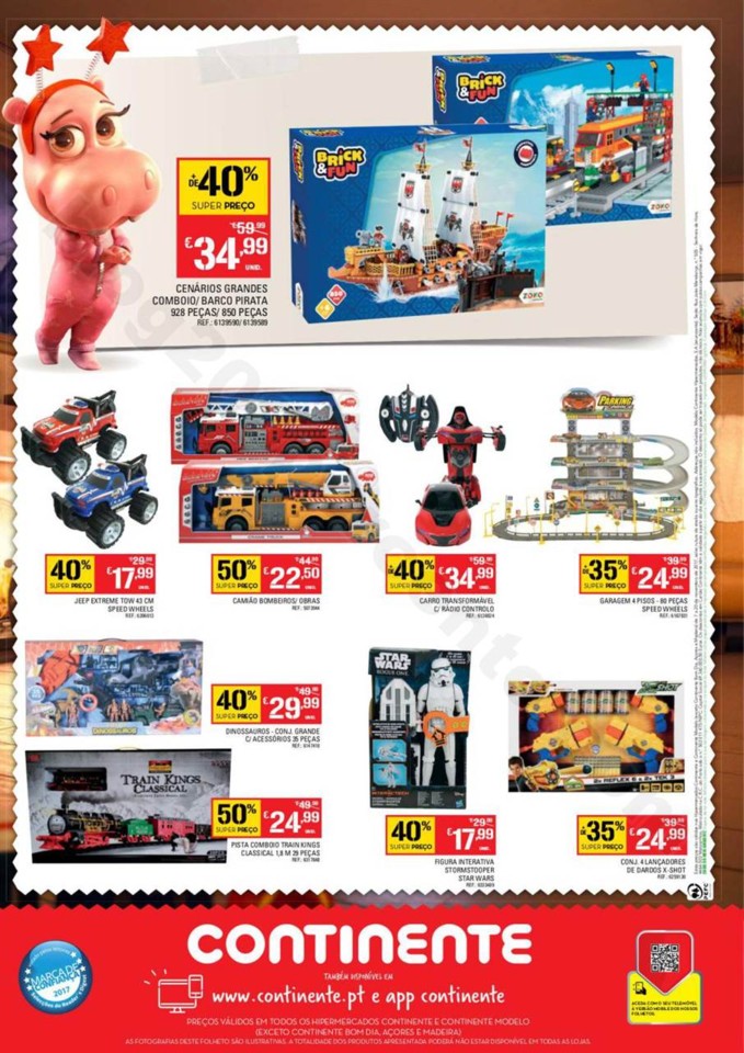 Antevisão Folheto CONTINENTE Extra Brinquedos Nat