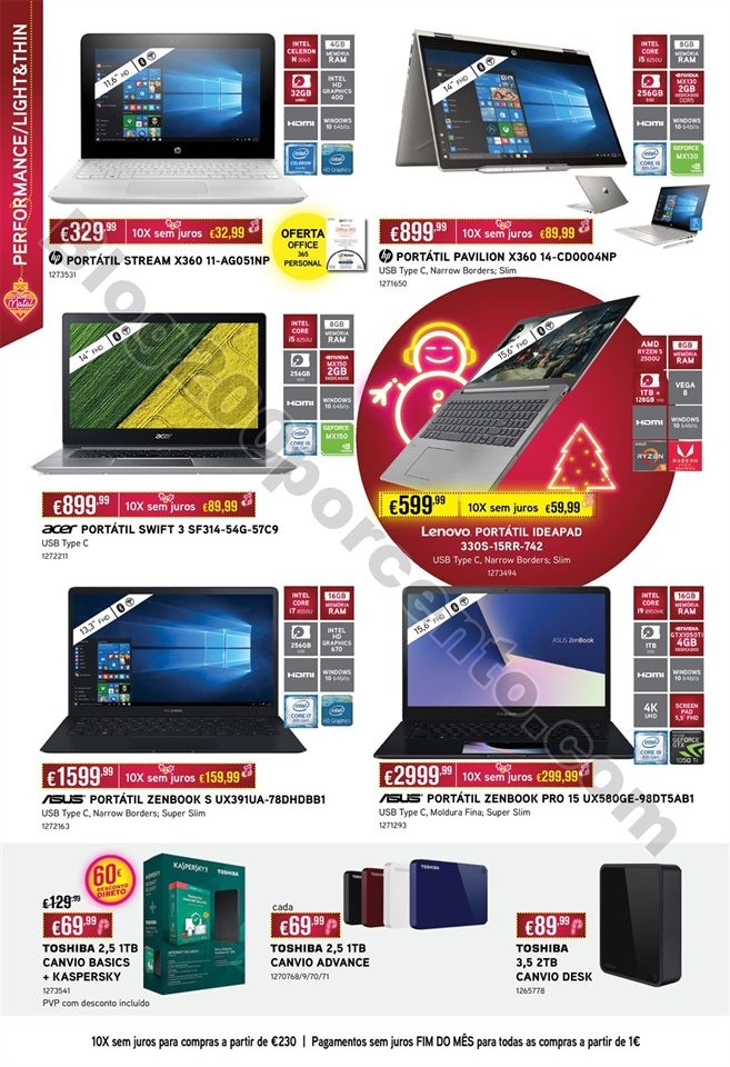 Antevisão Folheto RADIO POPULAR Natal promoções