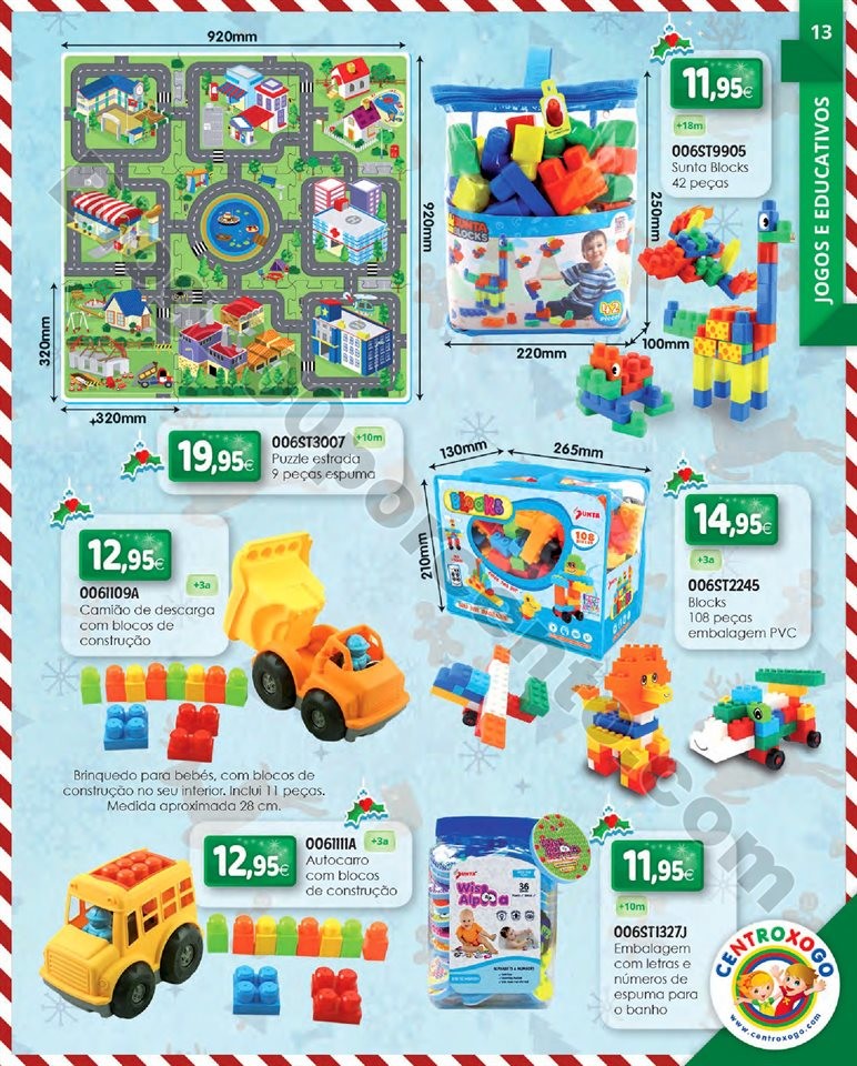 Antevisão Catálogo Brinquedos Natal CENTROXOGO P