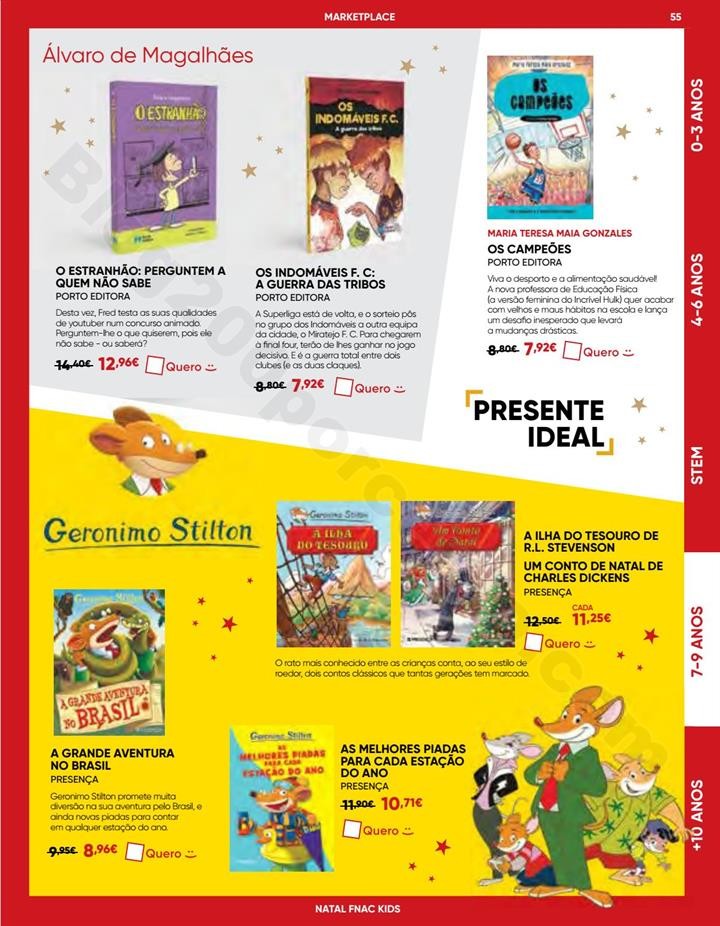 Antevisão Folheto Natal FNAC Kids promoções at