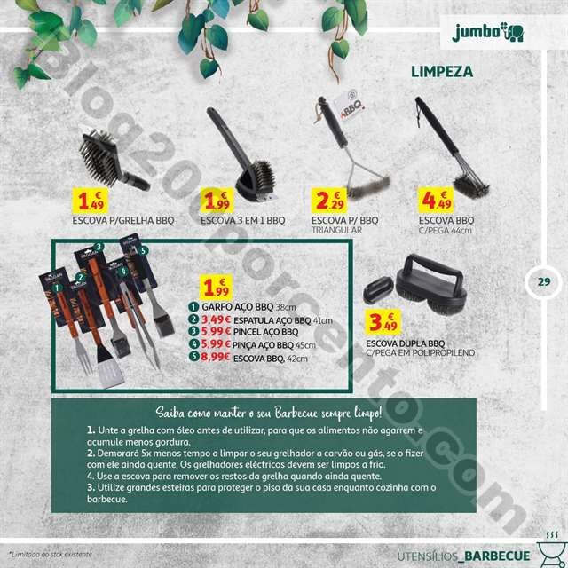 Antevisão Folheto JUMBO Especial Jardim Promoçõ