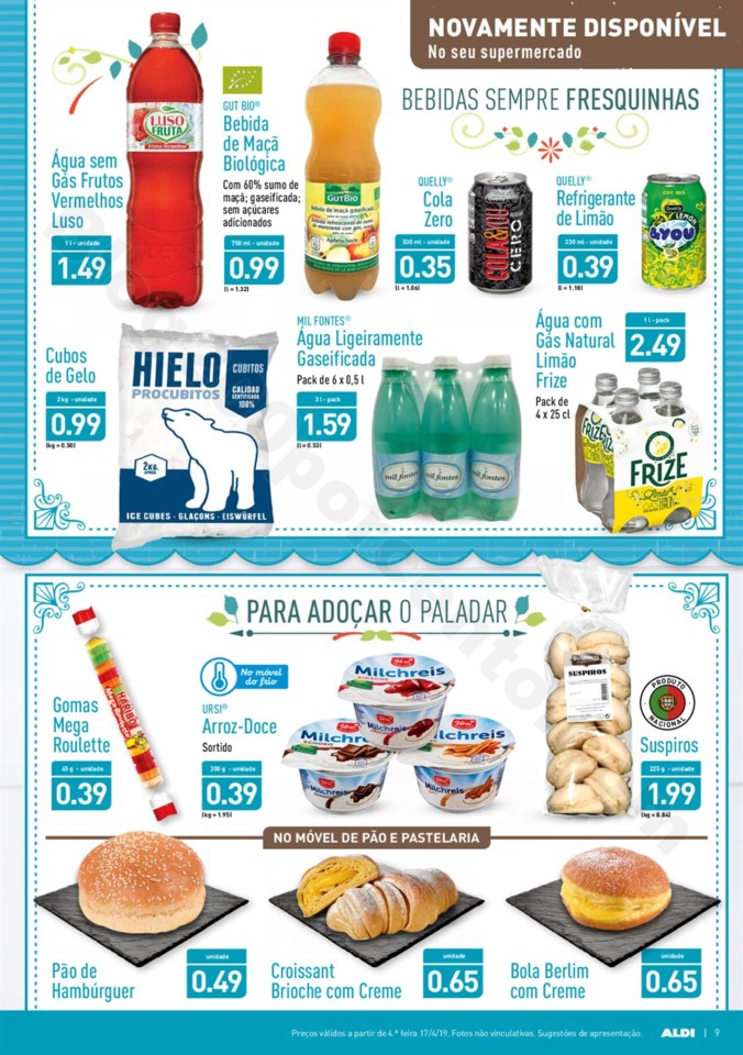Antevisão Folheto ALDI Promoções a partir de 17