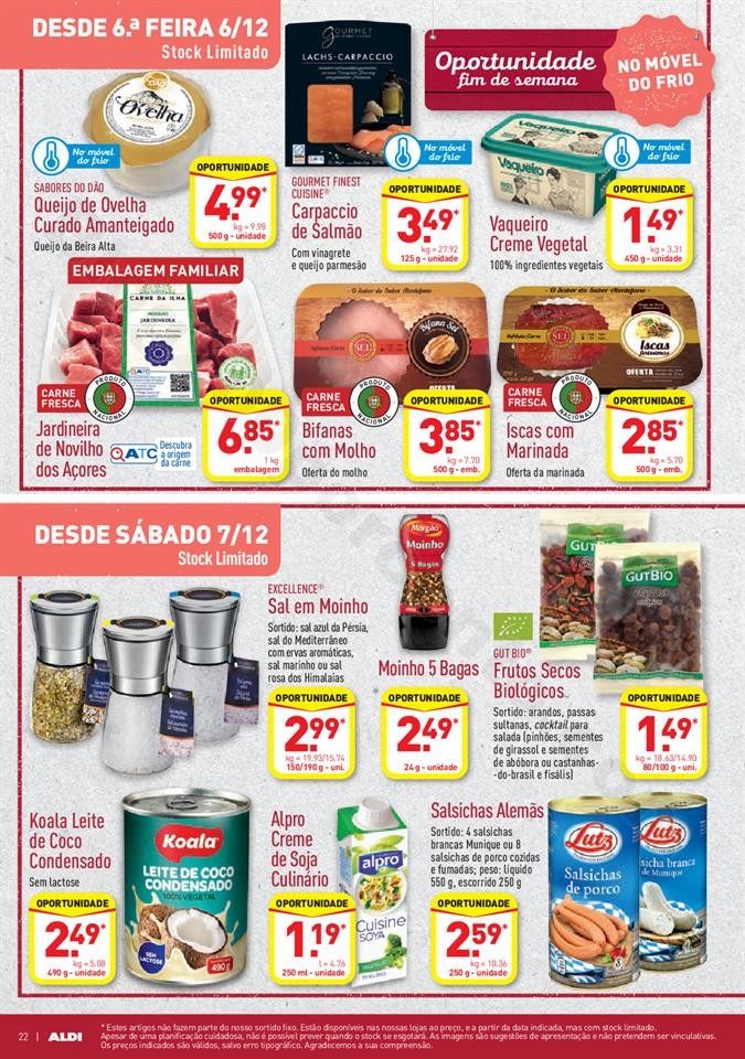 Antevisão Folheto ALDI Promoções a partir de 4 