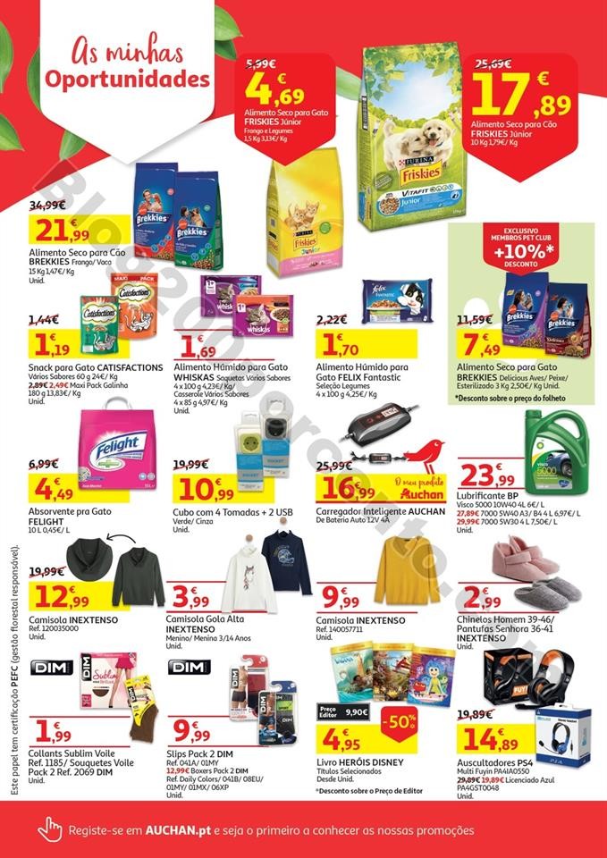 Antevisão Folheto AUCHAN Semana Louca 10 a 16 out