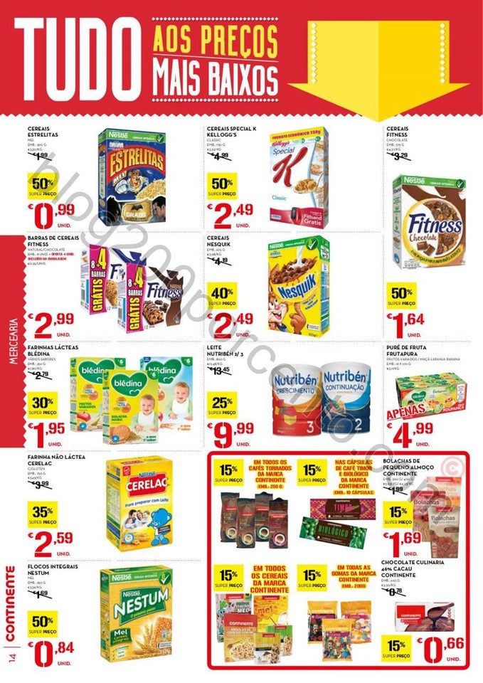 Antevisão Folheto CONTINENTE Promoções de 10 a 