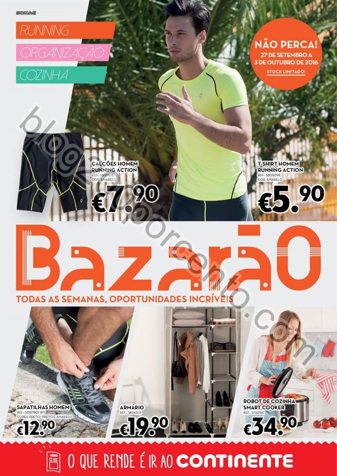 Antevisão Folheto CONTINENTE Bazarão promoções
