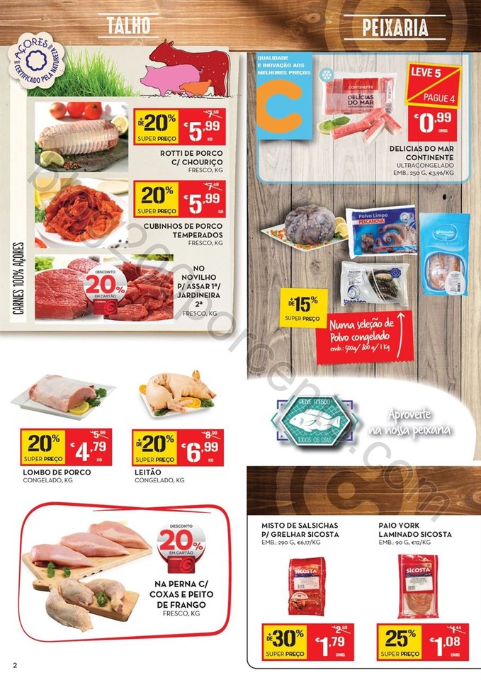 Antevisão Folheto CONTINENTE Açores promoções 