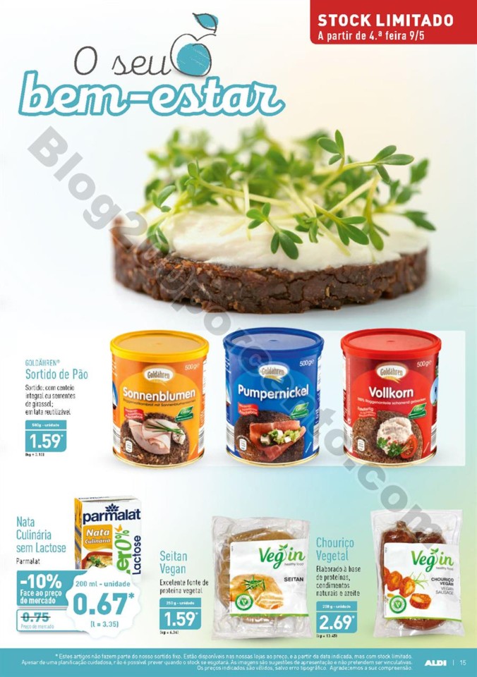 Antevisão Folheto ALDI Promoções a partir de 9 