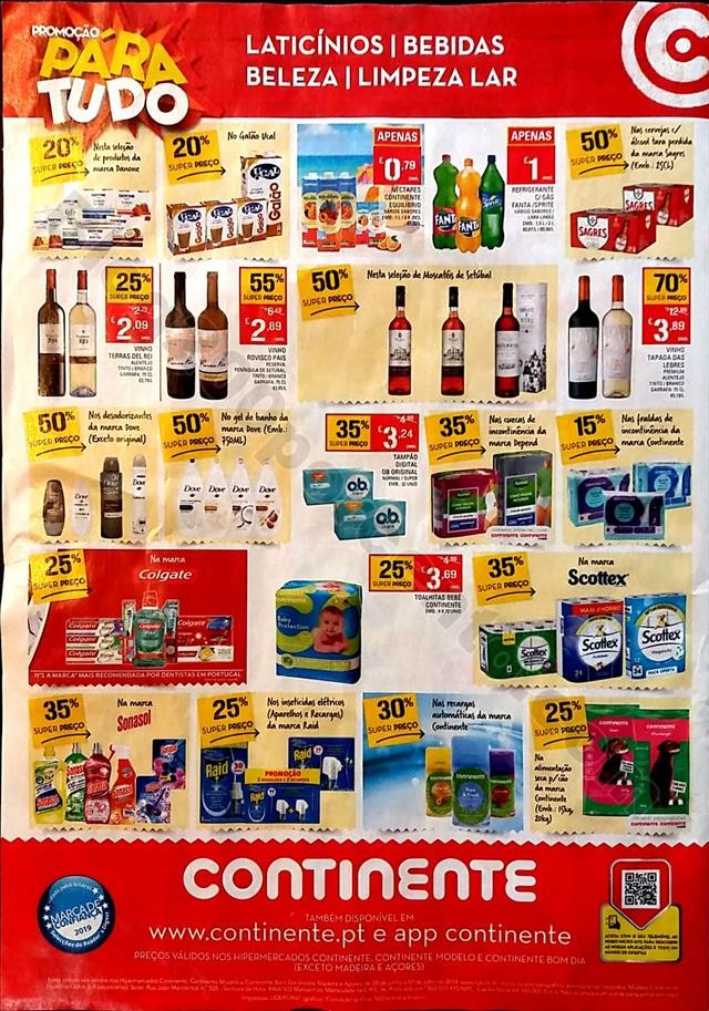 antevisao folheto continente fim de semana 28 junh