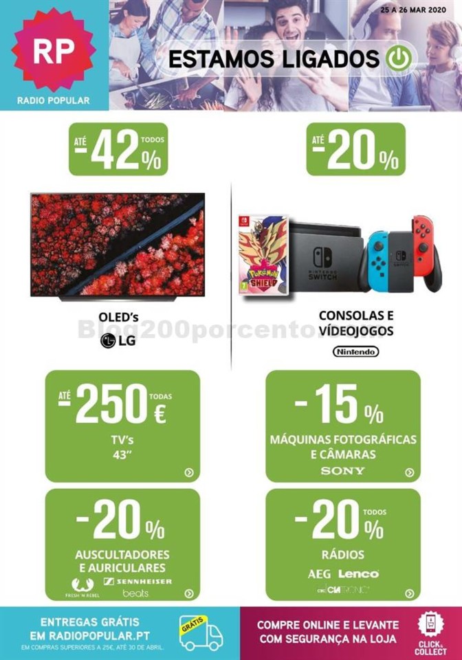 Antevisão Folheto RADIO POPULAR Extra Promoções