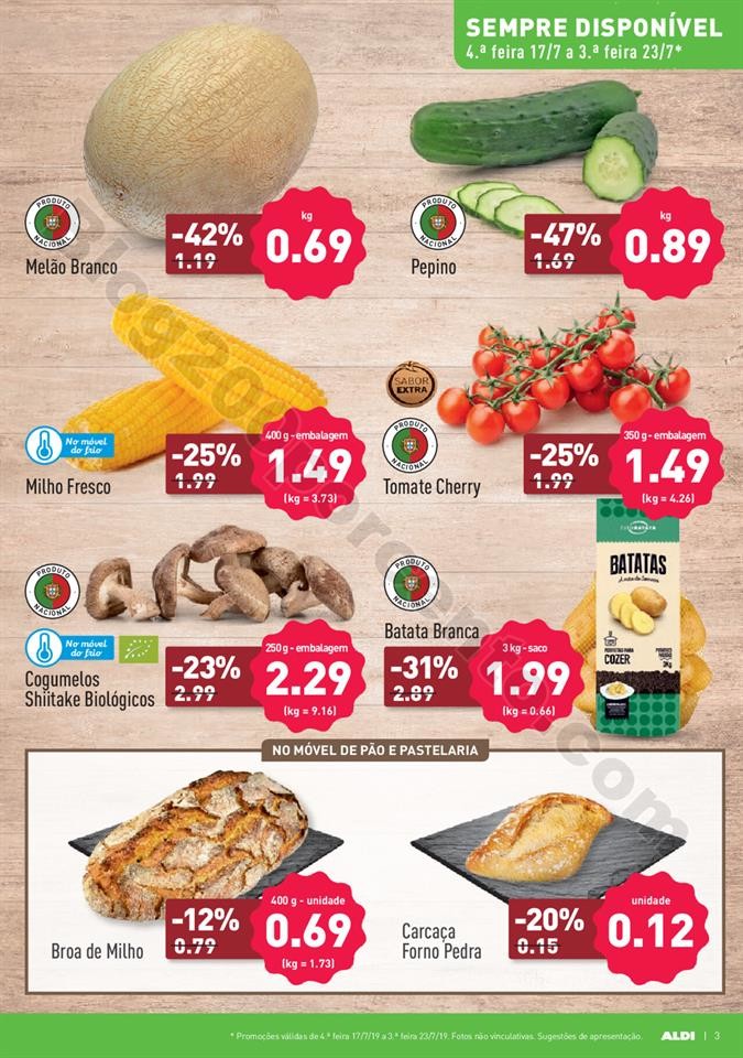 Antevisão Folheto ALDI Promoções a partir de 17