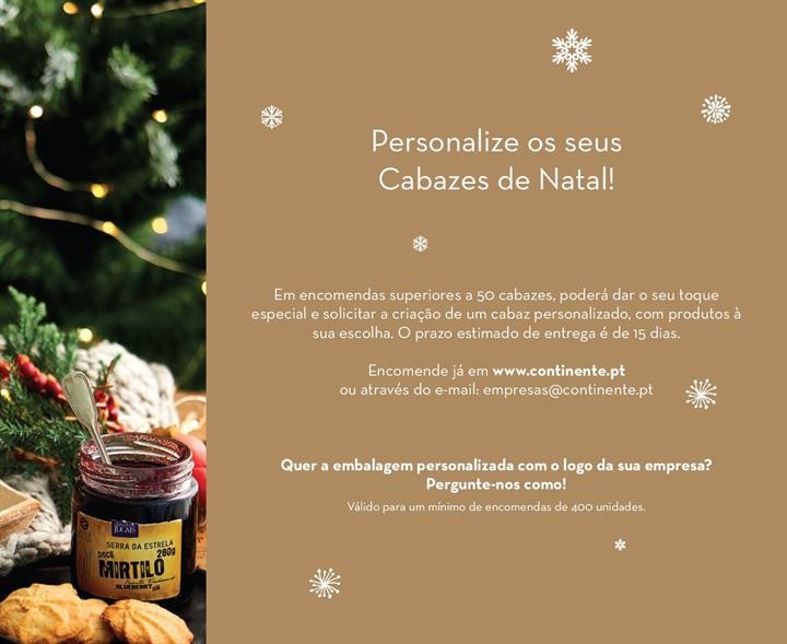 Antevisão Folheto CONTINENTE Cabazes de Natal Pro