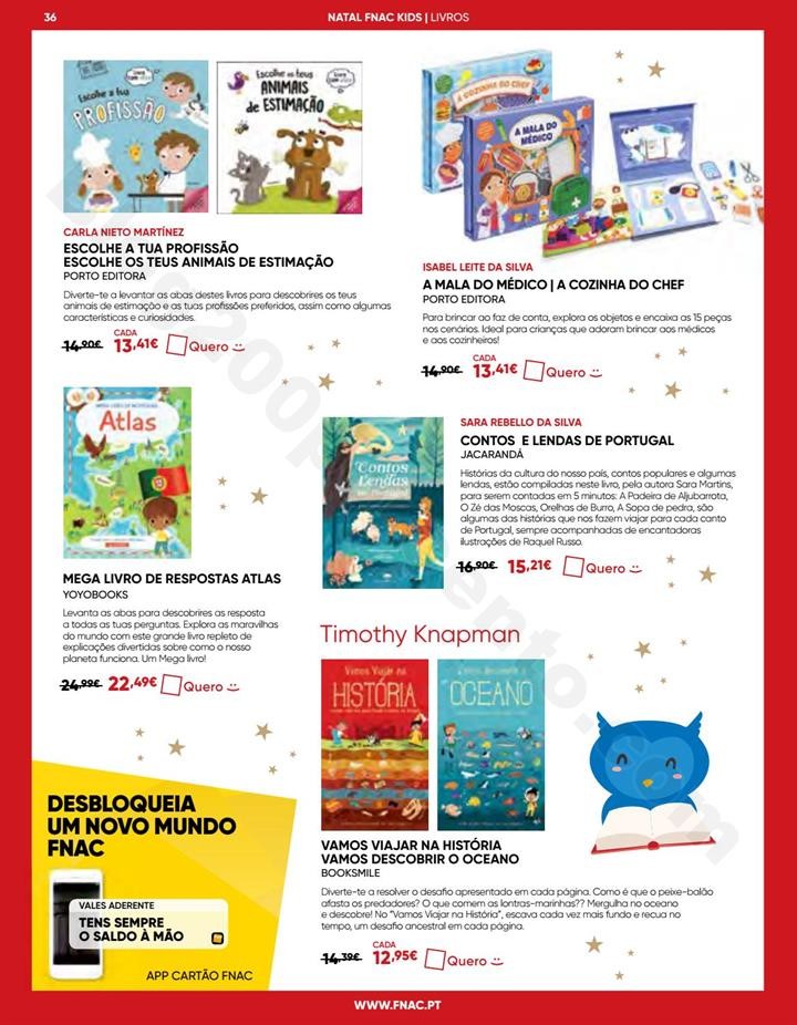 Antevisão Folheto Natal FNAC Kids promoções at