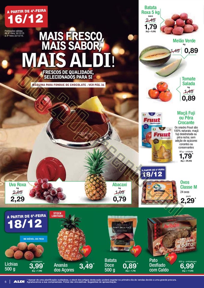 Antevisão folheto ALDI Promoções a partir de 16