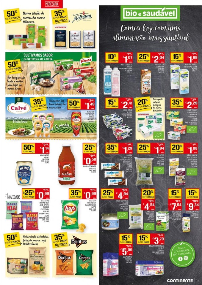 Antevisão Folheto CONTINENTE 13 a 19 fevereiro p1