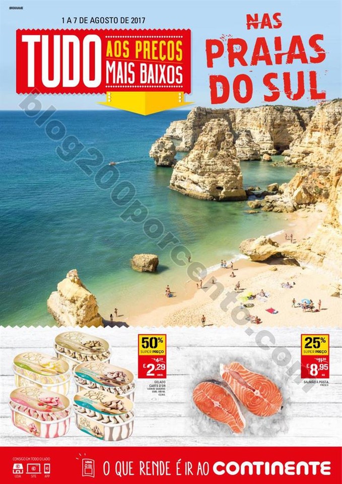 Antevisão Folheto CONTINENTE Especial Praias do S