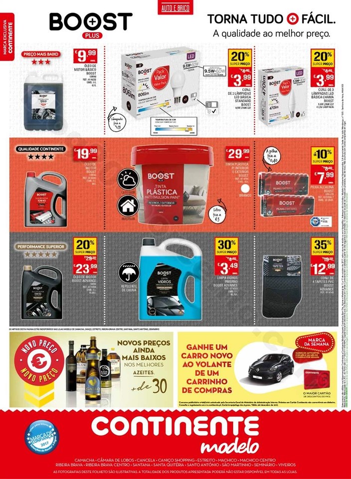 Antevisão Folheto Continente Madeira 11 a 17 outu