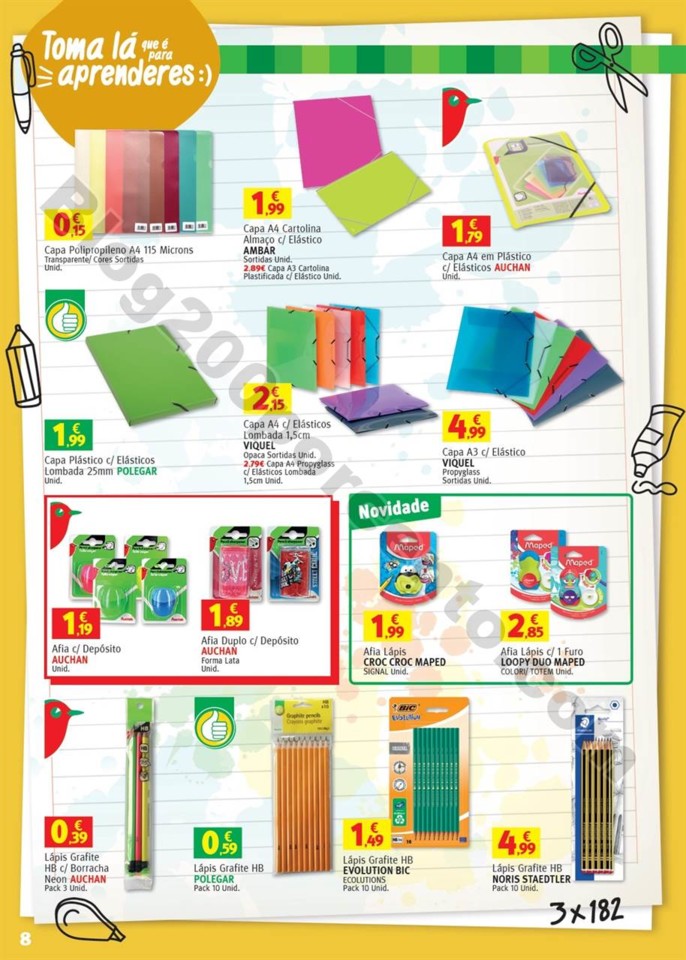 Antevisão Folheto JUMBO Regresso às aulas promo