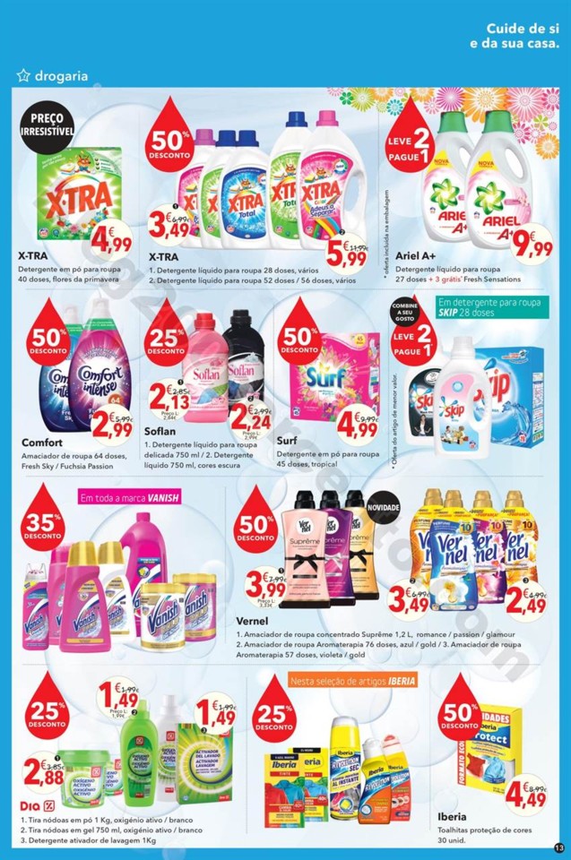 Antevisão Folheto CLAREL Promoções de 15 março