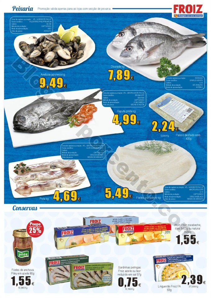 Antevisão Folheto FROIZ Promoções de 11 a 24 ou