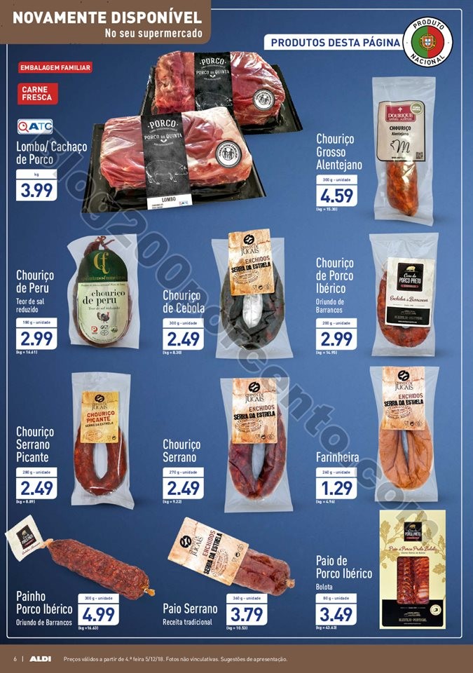 Antevisão Folheto ALDI Promoções a partir de 5 
