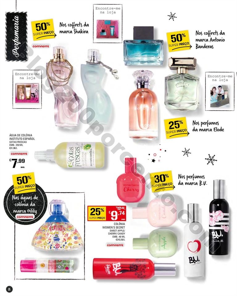 Antevisão Folheto CONTINENTE Fim de ano em Beleza