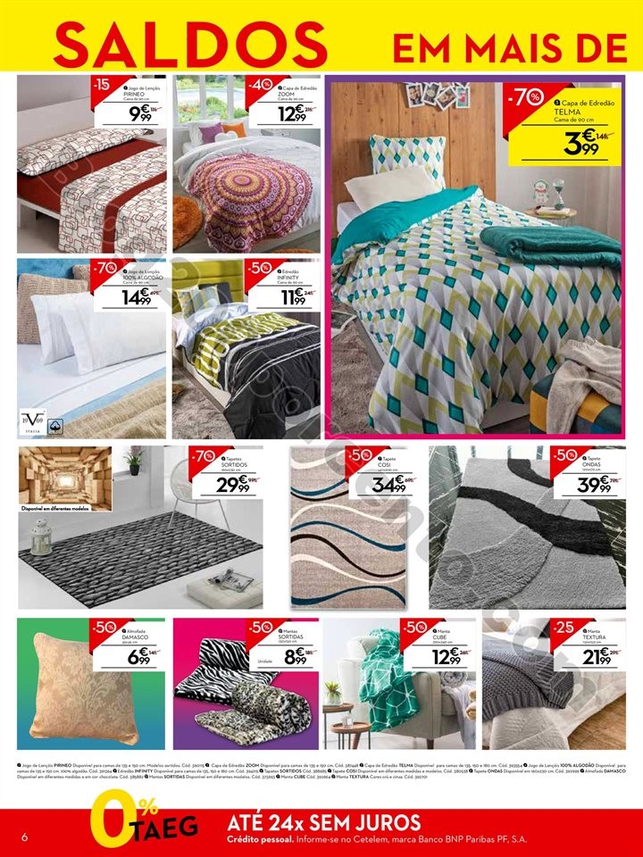 Antevisão Folheto CONFORAMA Saldos promoções de